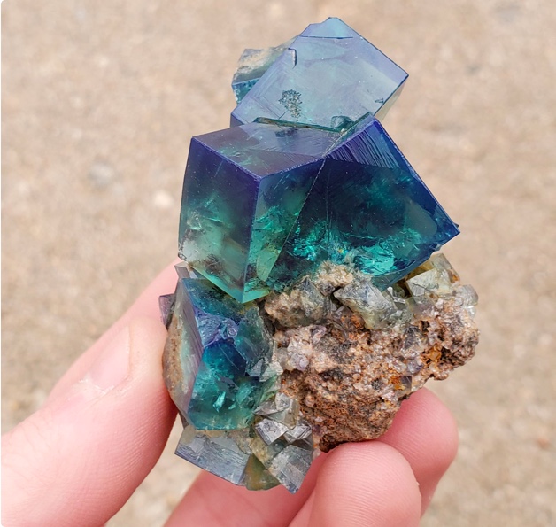 Fancy Blue Mineral